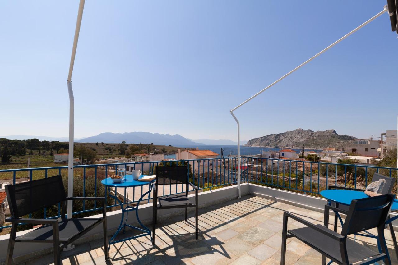 Villa Aeginia 1- Breathtaking Sea View House In Perdika Esterno foto